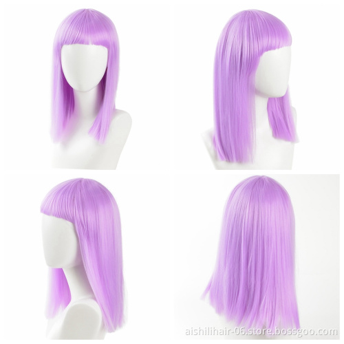 AiShiLi Hair Wholesale  cheap synthetic cosplay wigs heat resistant hair